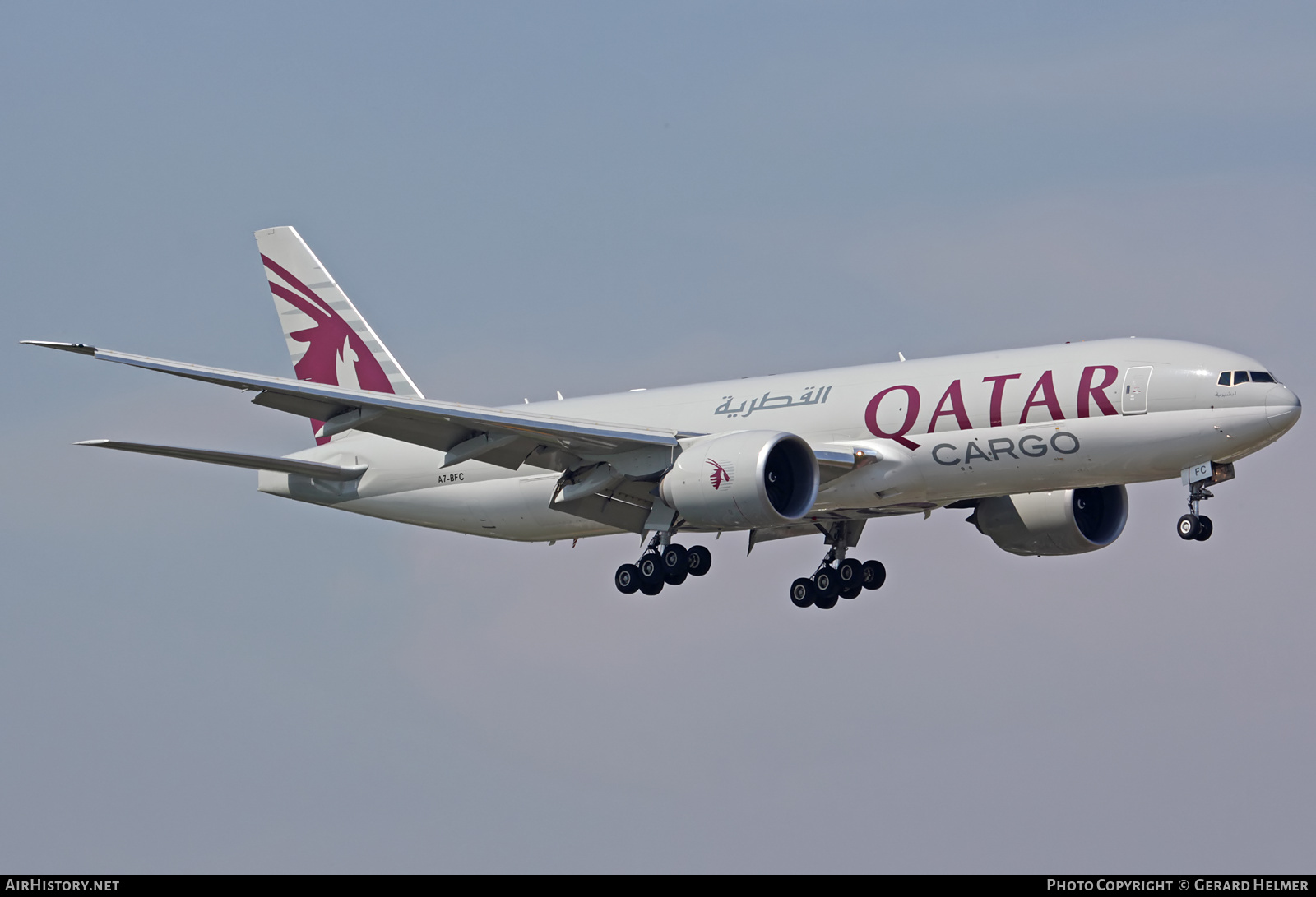 Aircraft Photo of A7-BFC | Boeing 777-FDZ | Qatar Airways Cargo | AirHistory.net #97883