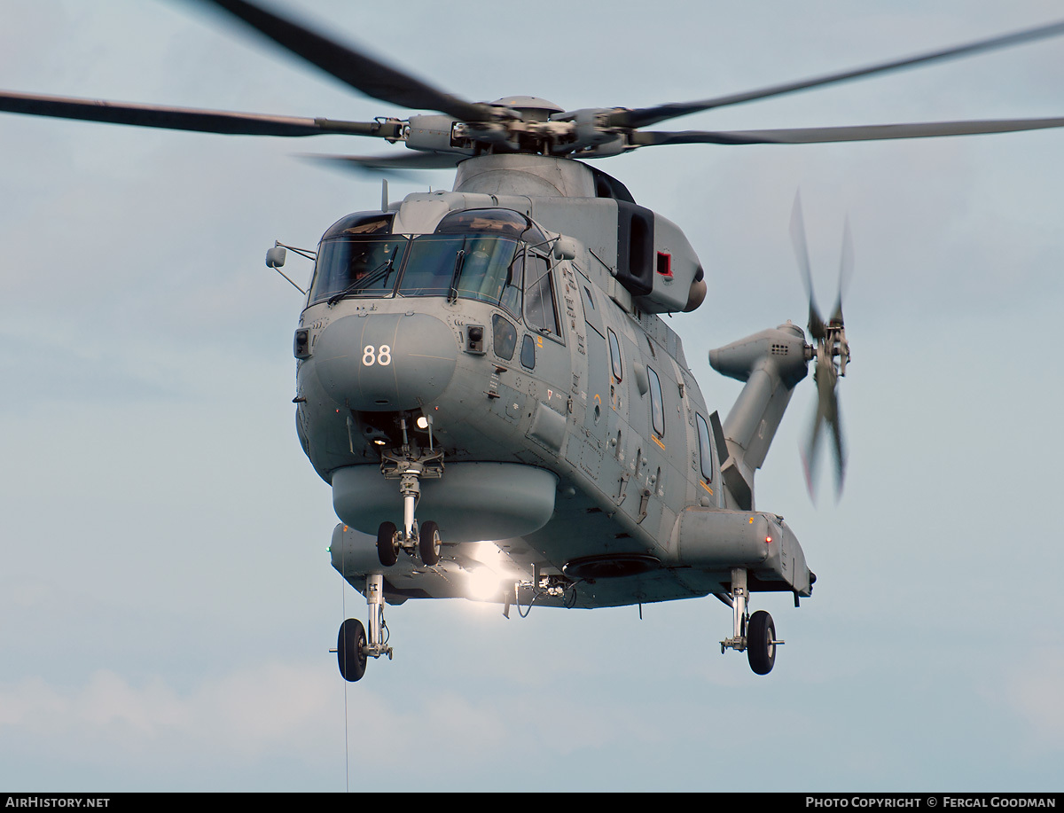 Aircraft Photo of ZH828 | EHI EH101-111 Merlin HM2 | UK - Navy | AirHistory.net #97891