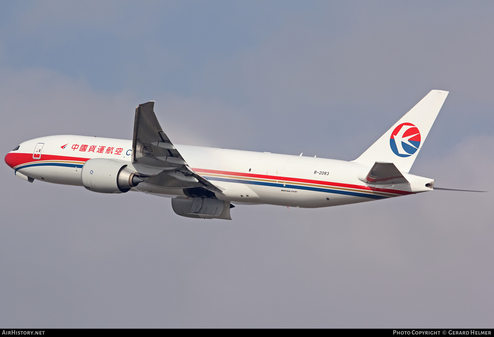 Aircraft Photo of B-2083 | Boeing 777-F6N | China Cargo Airlines | AirHistory.net #97902