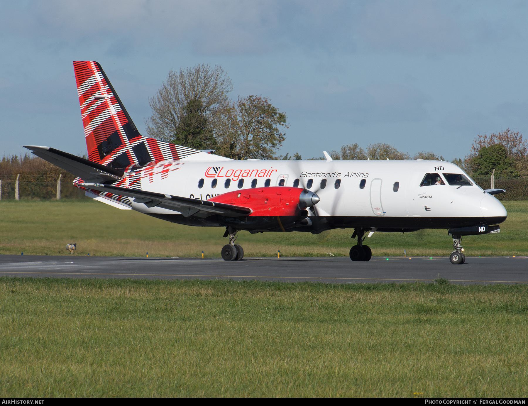 Aircraft Photo of G-LGND | Saab 340B | Loganair | AirHistory.net #97906