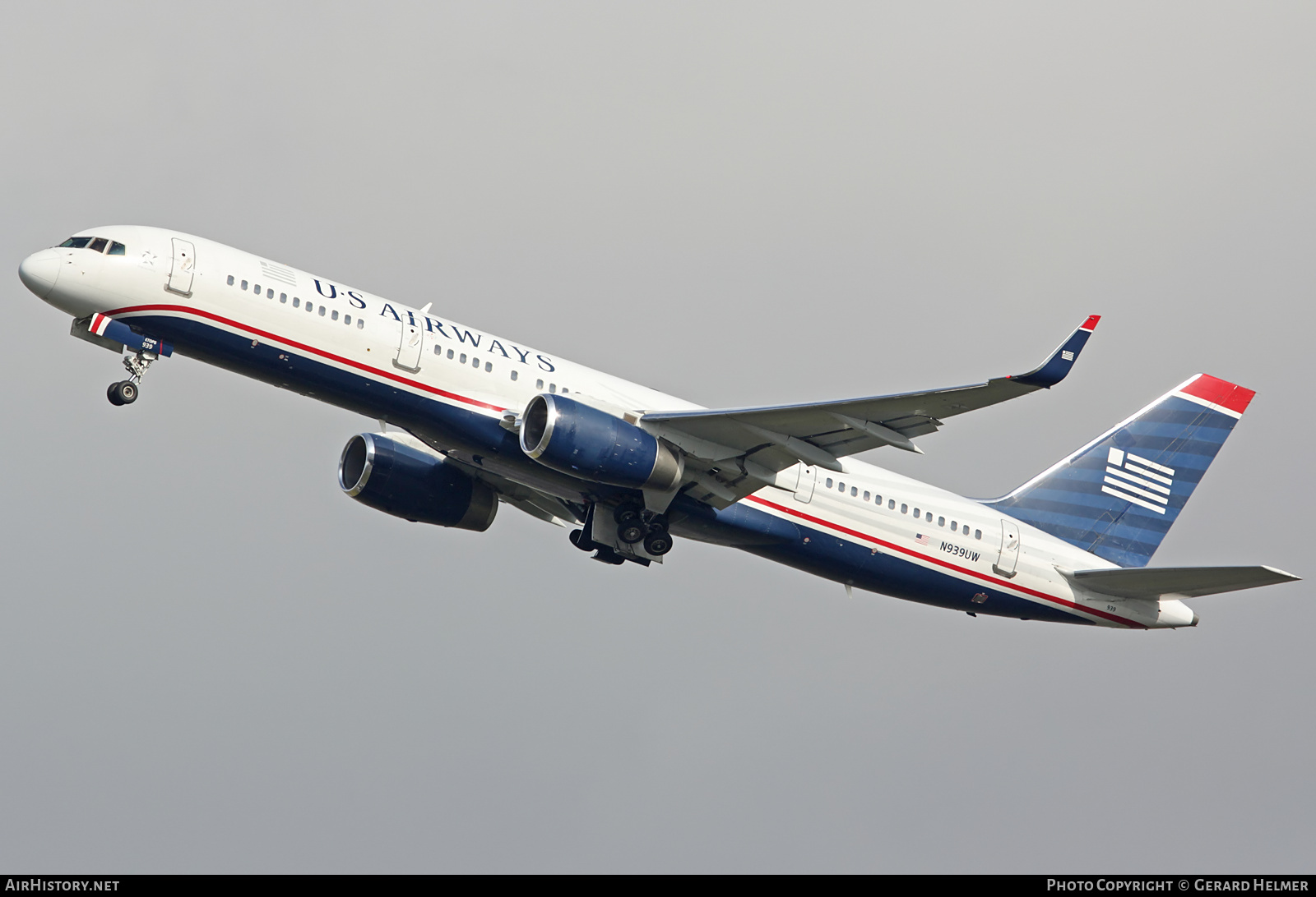 Aircraft Photo of N939UW | Boeing 757-2B7 | US Airways | AirHistory.net #97907
