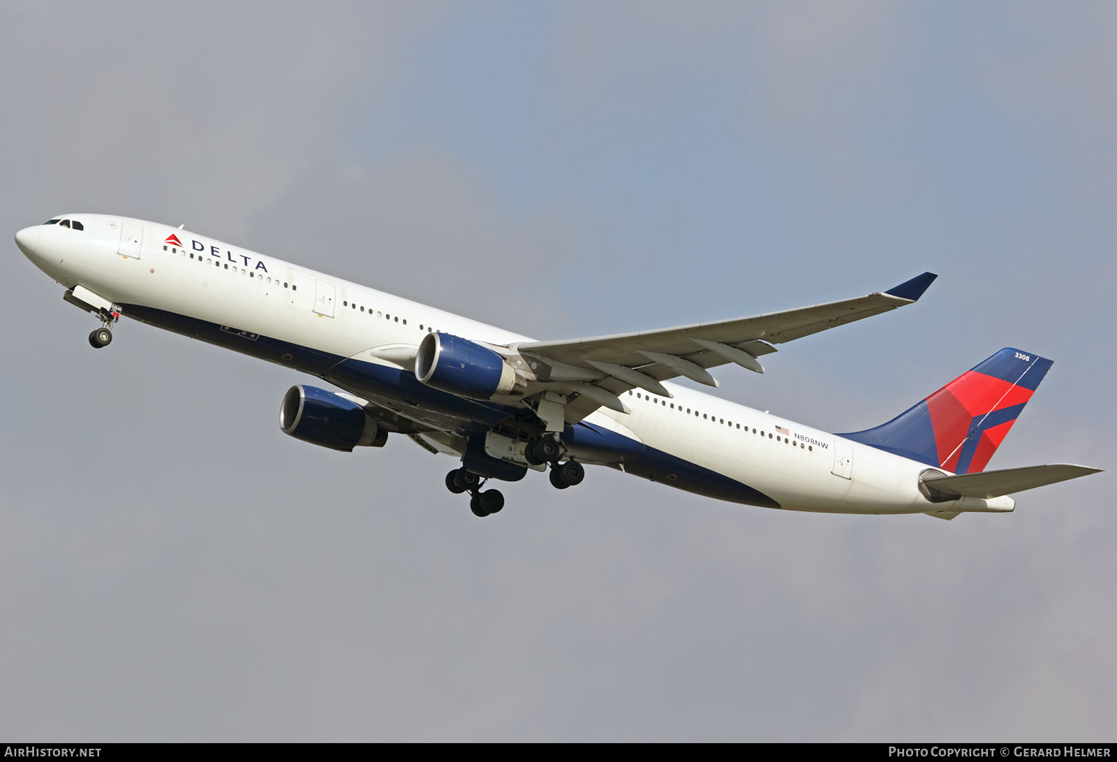 Aircraft Photo of N808NW | Airbus A330-323 | Delta Air Lines | AirHistory.net #97908