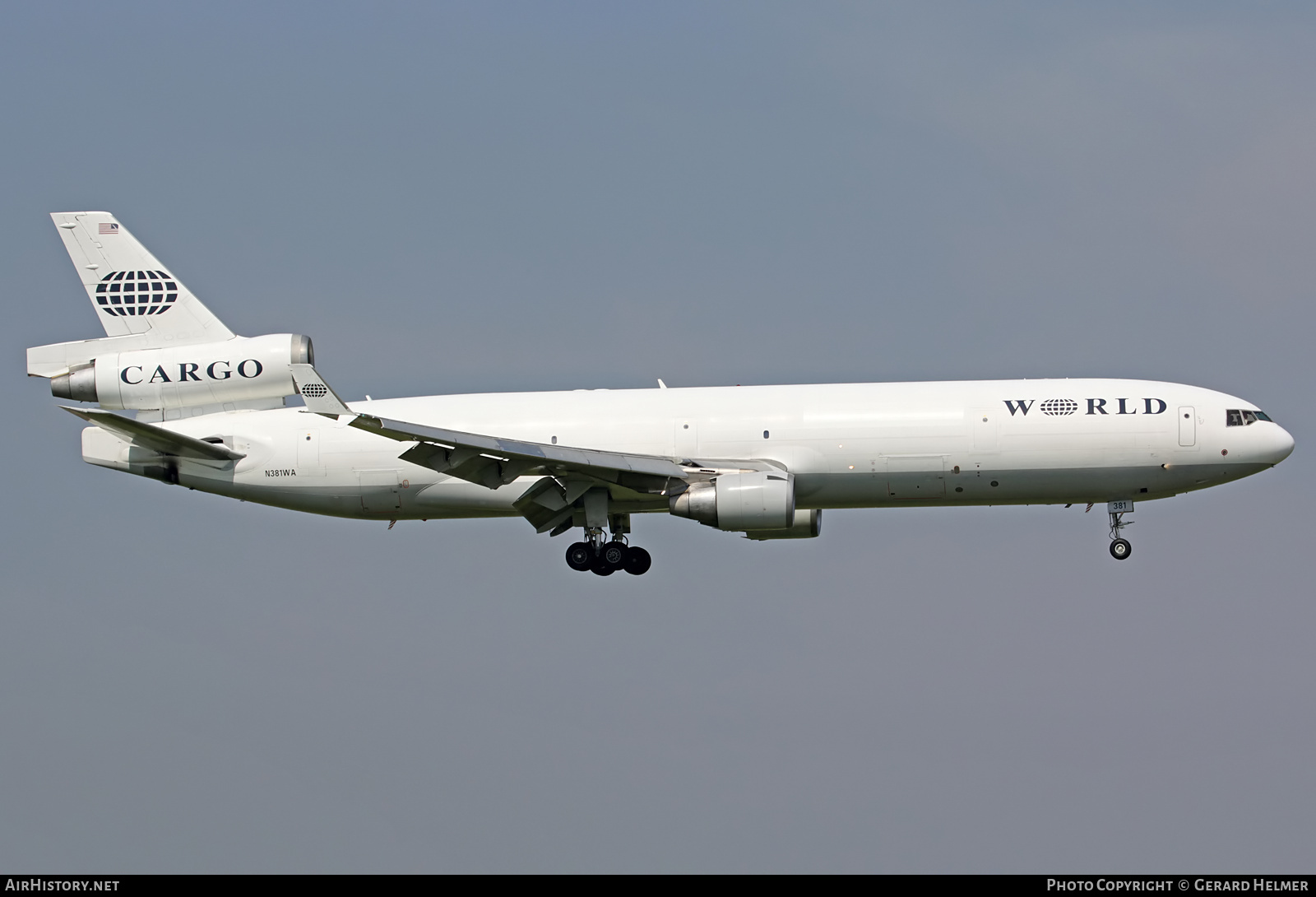 Aircraft Photo of N381WA | McDonnell Douglas MD-11/F | World Airways Cargo | AirHistory.net #97917