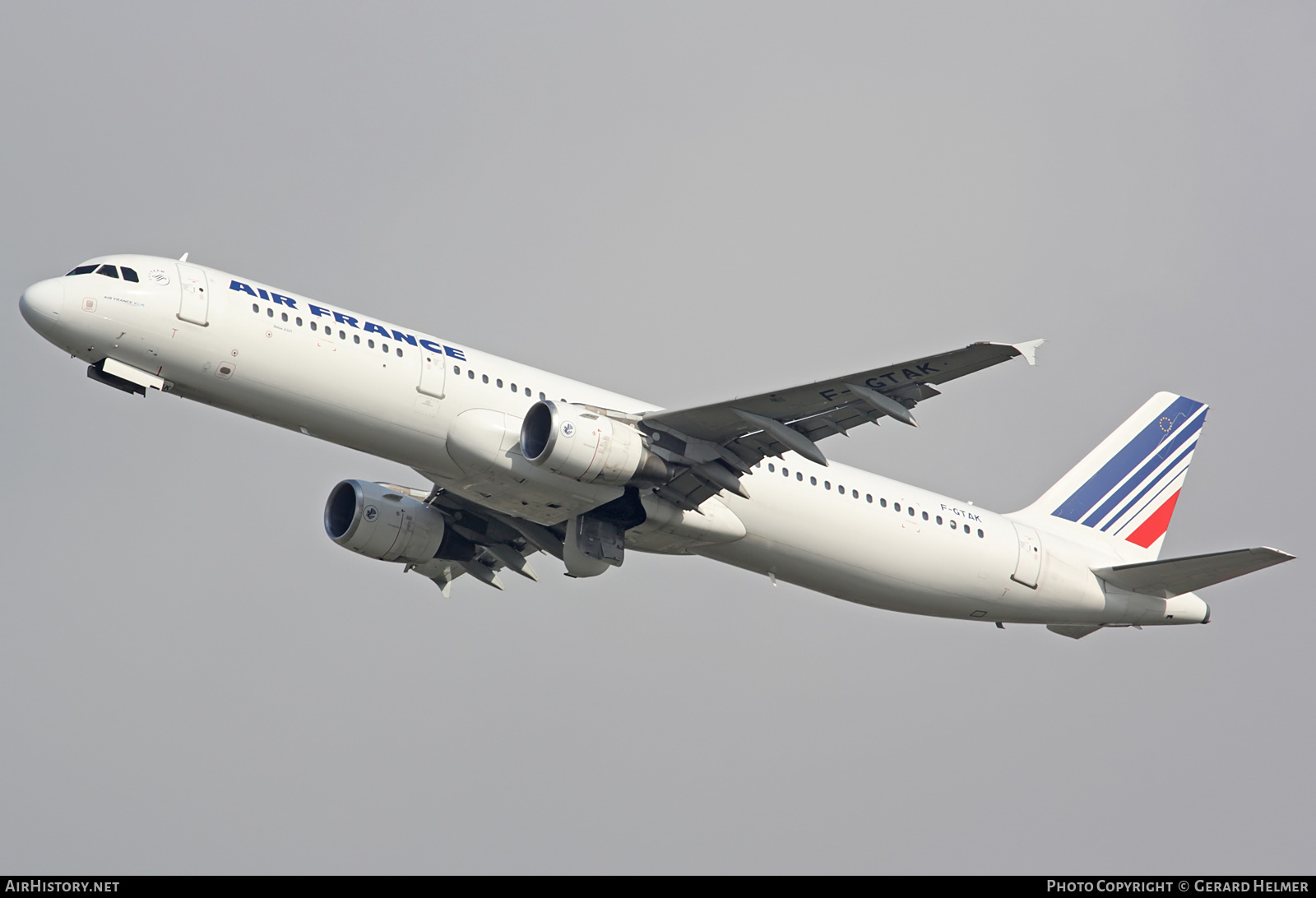 Aircraft Photo of F-GTAK | Airbus A321-211 | Air France | AirHistory.net #97920
