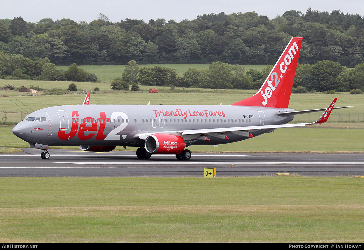 Aircraft Photo of G-JZHY | Boeing 737-800 | Jet2 | AirHistory.net #97927