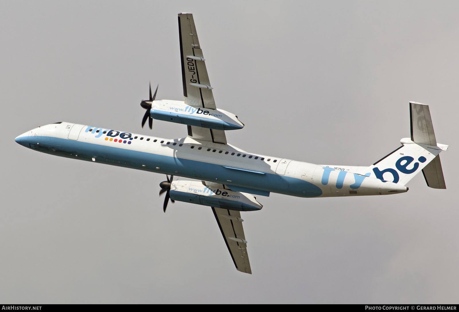 Aircraft Photo of G-JEDO | Bombardier DHC-8-402 Dash 8 | Flybe | AirHistory.net #97937