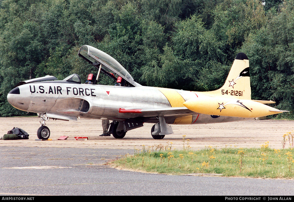 Aircraft Photo of N33VC / 54-21261 | Canadair T-33AN Silver Star 3 | USA - Air Force | AirHistory.net #97944