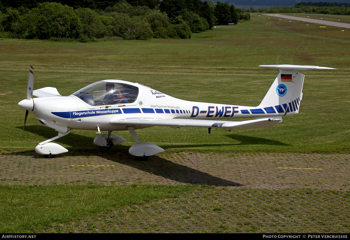Aircraft Photo of D-EWEF | Diamond DA20A-1 Katana | Fliegerschule Wasserkuppe | AirHistory.net #97946