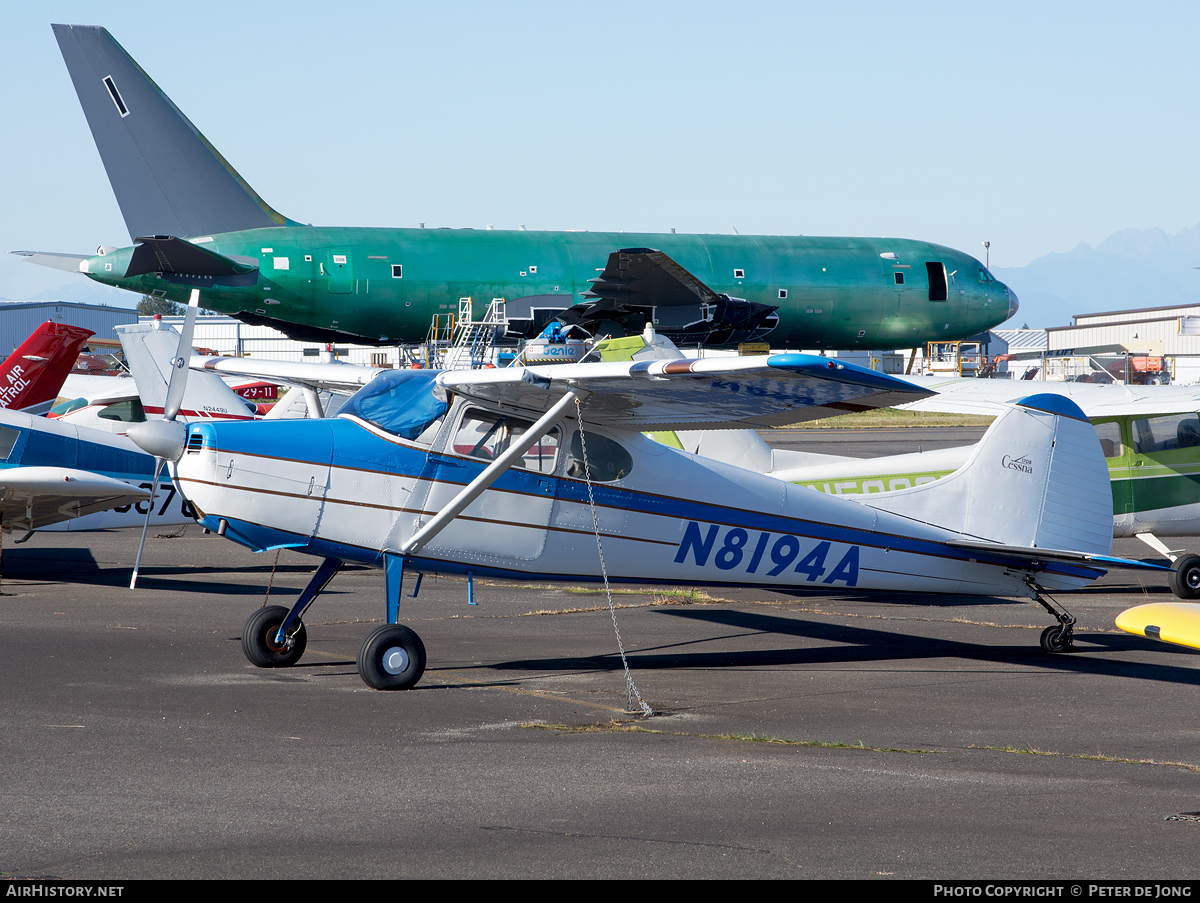 Aircraft Photo of N8194A | Cessna 170B | AirHistory.net #97953