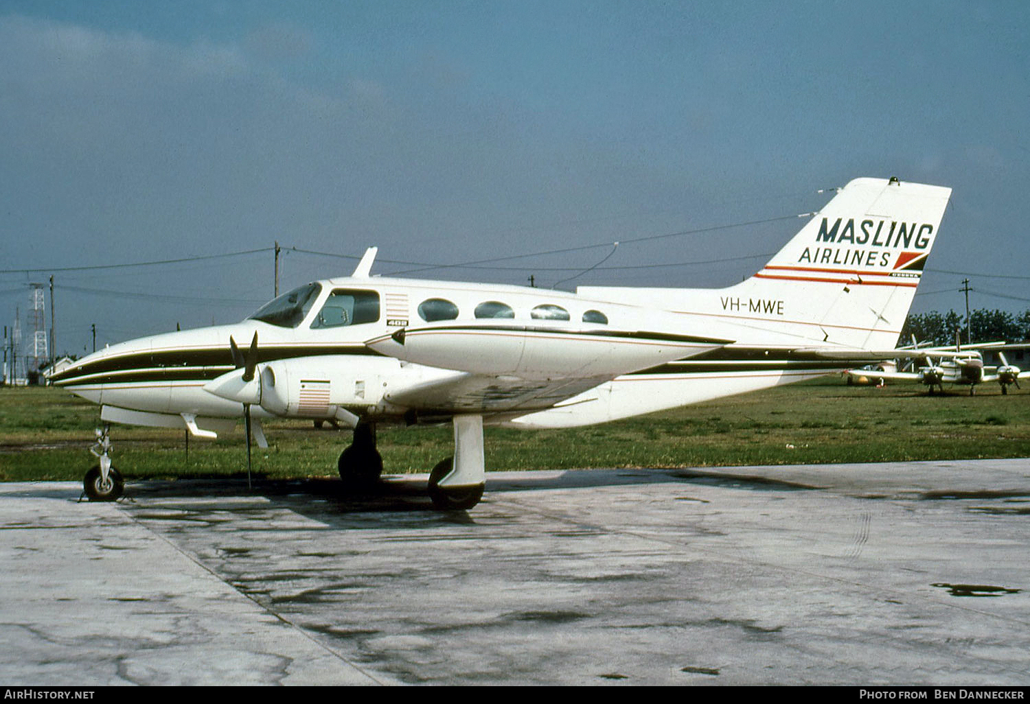 Aircraft Photo of VH-MWE | Cessna 402 | Masling Airlines | AirHistory.net #97963