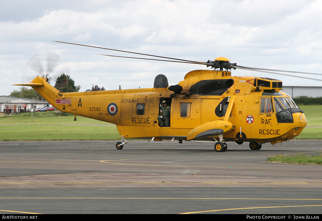 Aircraft Photo of XZ585 | Westland WS-61 Sea King HAR3 | UK - Air Force | AirHistory.net #97966