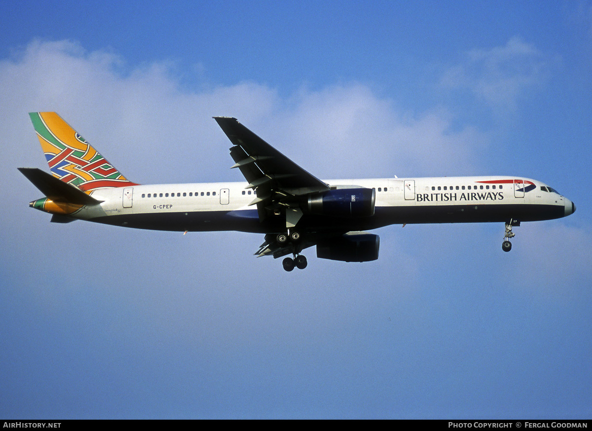 Aircraft Photo of G-CPEP | Boeing 757-2Y0 | British Airways | AirHistory.net #97972