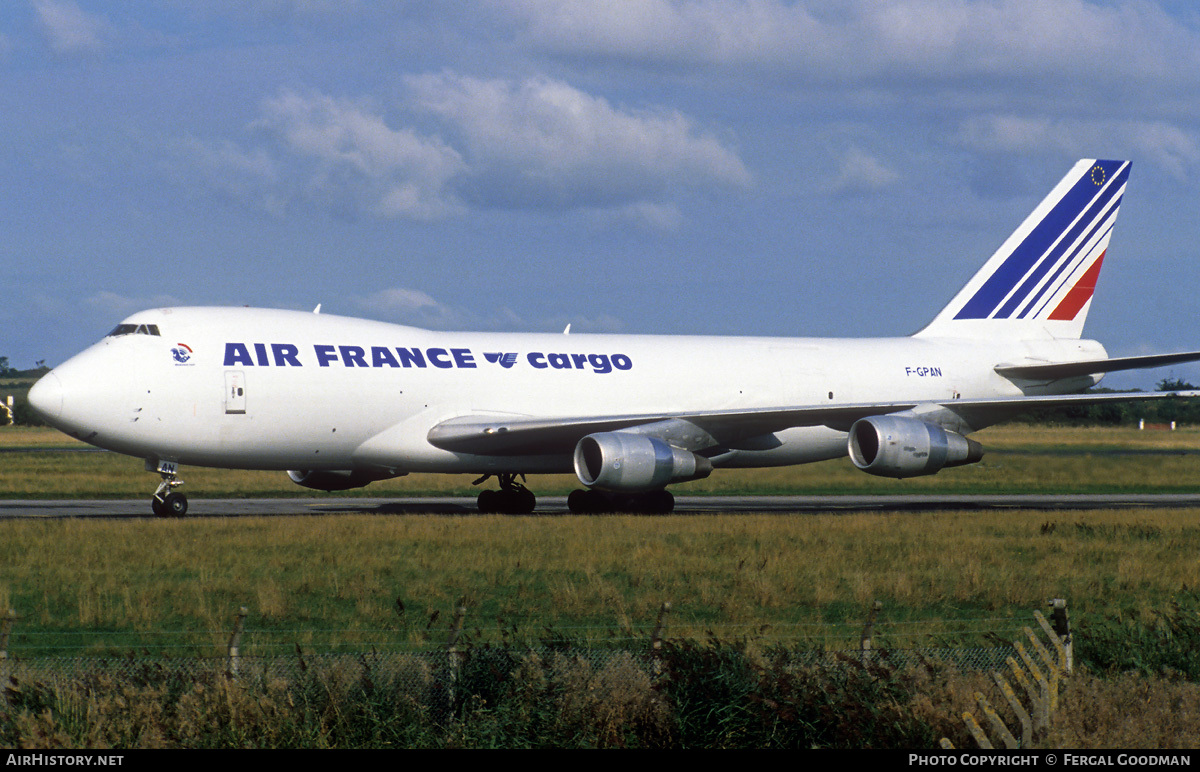 Aircraft Photo of F-GPAN | Boeing 747-2B3F/SCD | Air France Cargo | AirHistory.net #97979