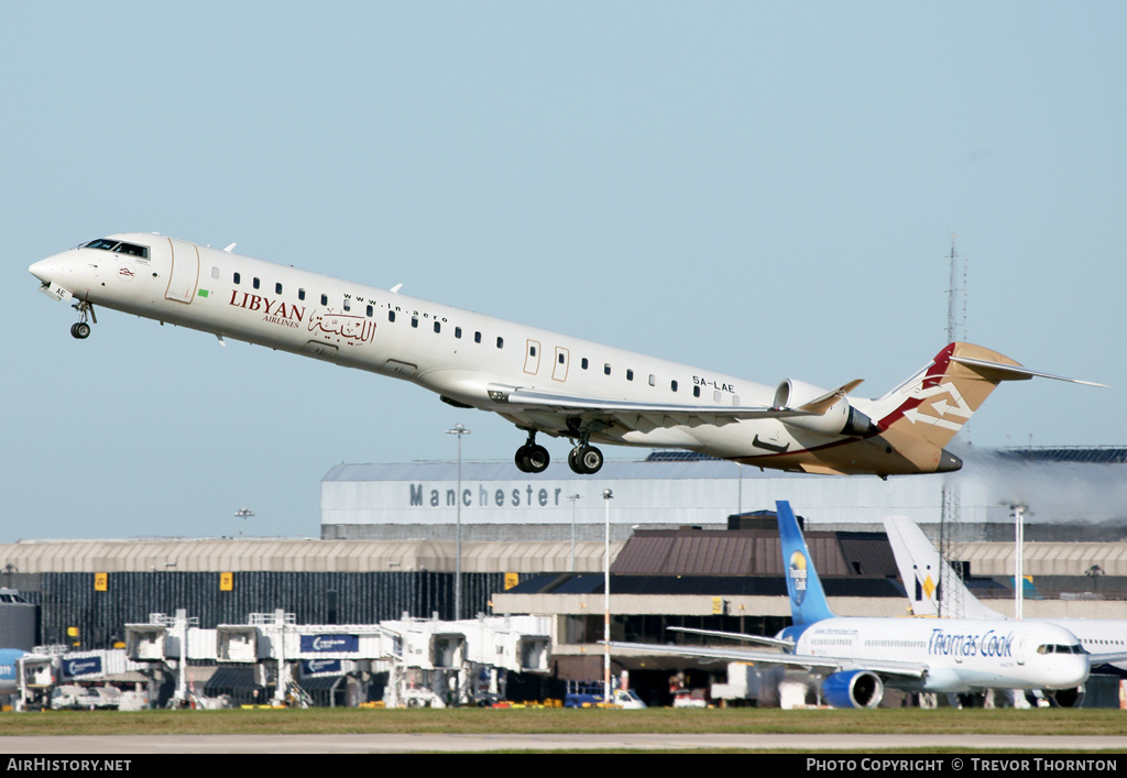 Aircraft Photo of 5A-LAE | Bombardier CRJ-900 (CL-600-2D24) | Libyan Airlines | AirHistory.net #97985