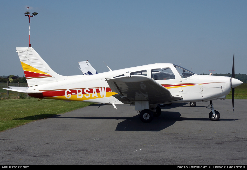 Aircraft Photo of G-BSAW | Piper PA-28-161 Warrior II | AirHistory.net #97995