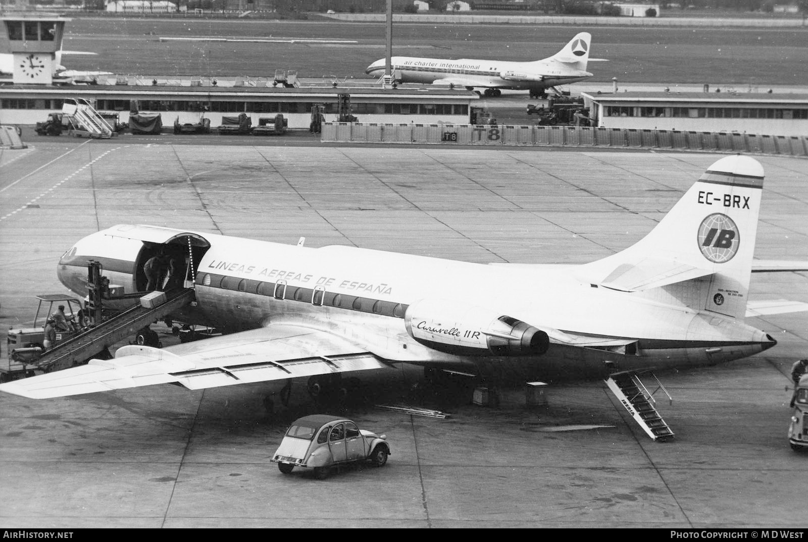 Aircraft Photo of EC-BRX | Sud SE-210 Caravelle 11R | Iberia | AirHistory.net #98001