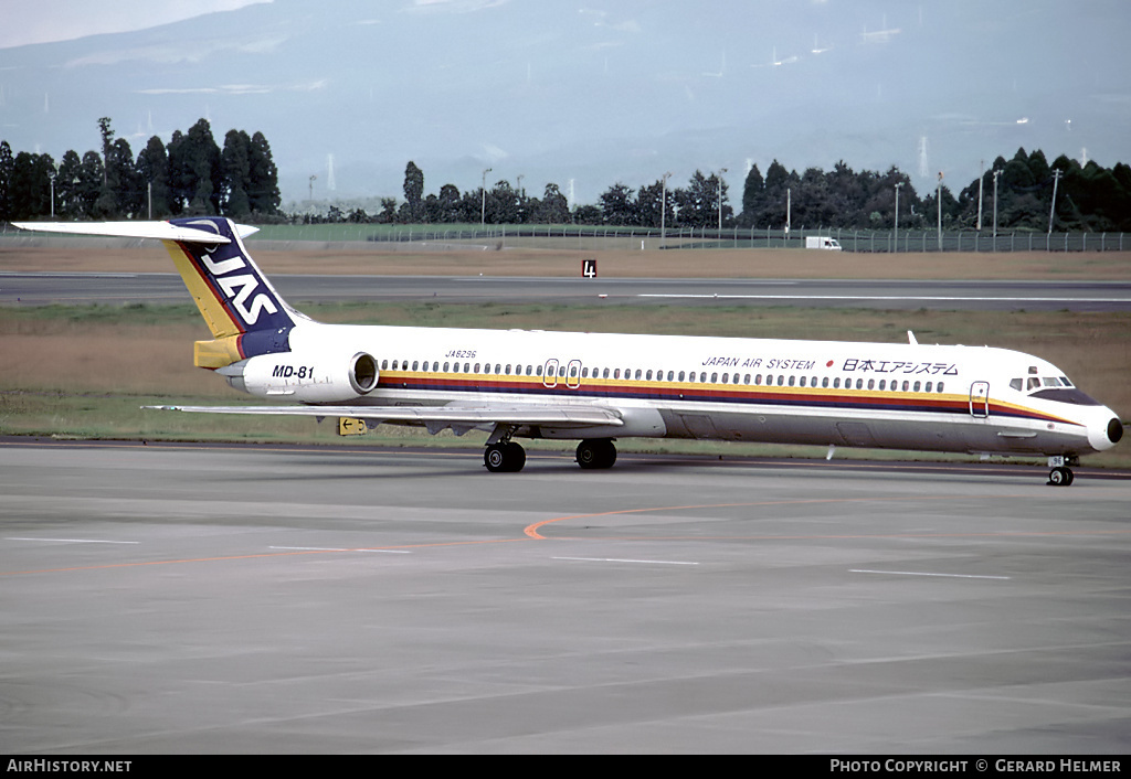 Aircraft Photo of JA8296 | McDonnell Douglas MD-81 (DC-9-81) | Japan Air System - JAS | AirHistory.net #98004