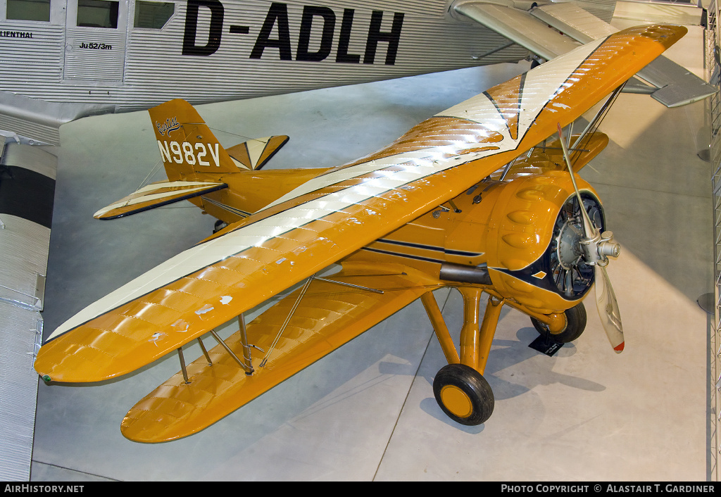 Aircraft Photo of N982V | Curtiss Hawk I-A | AirHistory.net #98007