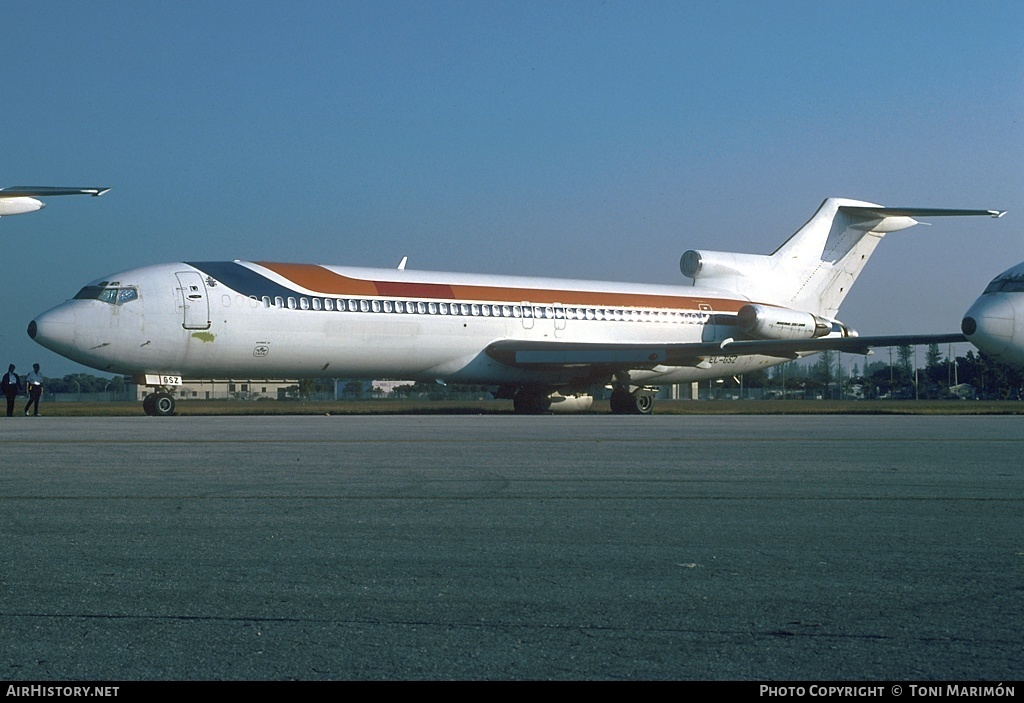 Aircraft Photo of EC-GSZ | Boeing 727-256/Adv | AirHistory.net #98019