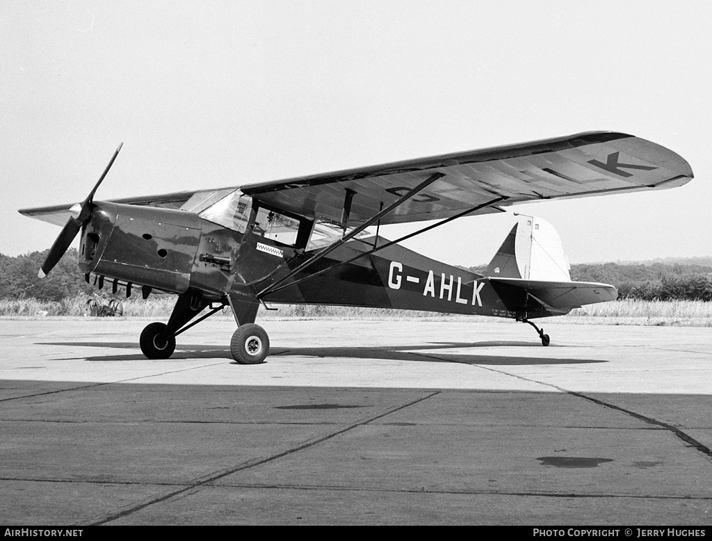 Aircraft Photo of G-AHLK | Taylorcraft E Auster Mk3 | AirHistory.net #98028