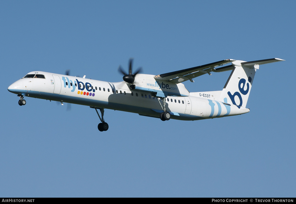 Aircraft Photo of G-ECOT | Bombardier DHC-8-402 Dash 8 | Flybe | AirHistory.net #98029