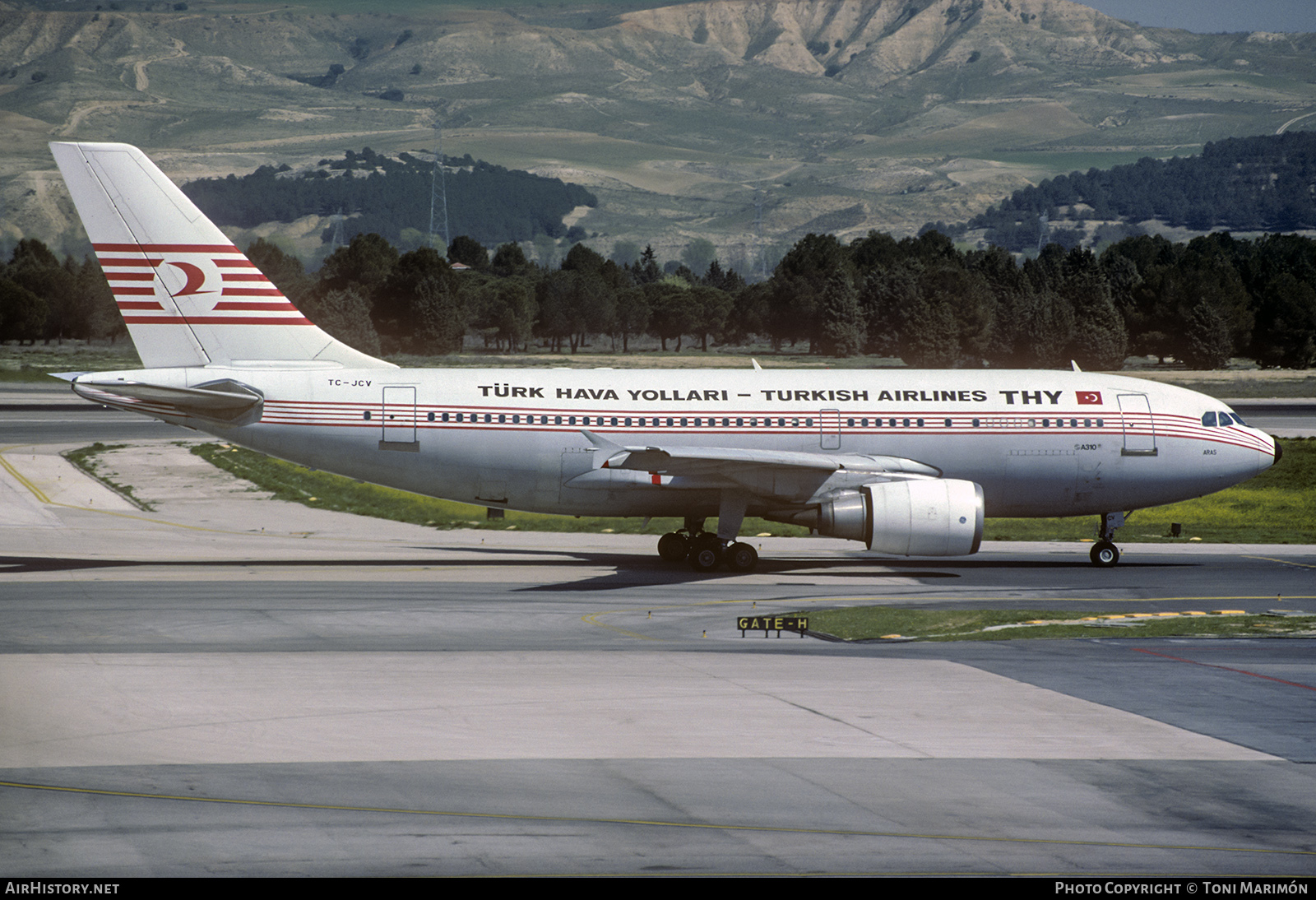 Aircraft Photo of TC-JCV | Airbus A310-304 | THY Türk Hava Yolları - Turkish Airlines | AirHistory.net #98032