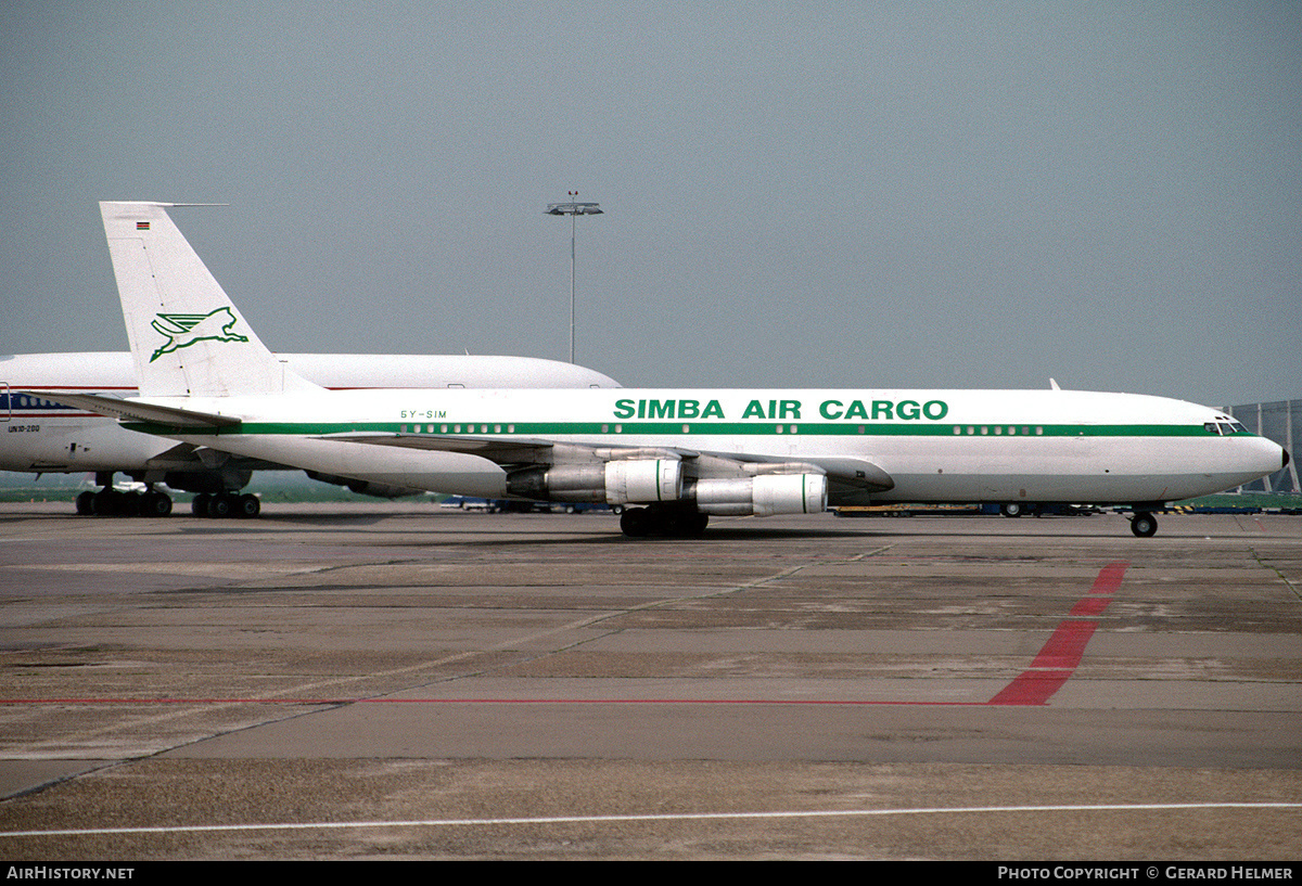 Aircraft Photo of 5Y-SIM | Boeing 707-336C | Simba Air Cargo | AirHistory.net #98036
