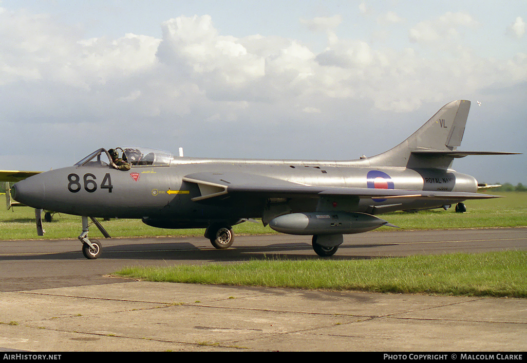 Aircraft Photo of G-BWGK / XE689 | Hawker Hunter GA11 | UK - Navy | AirHistory.net #98044