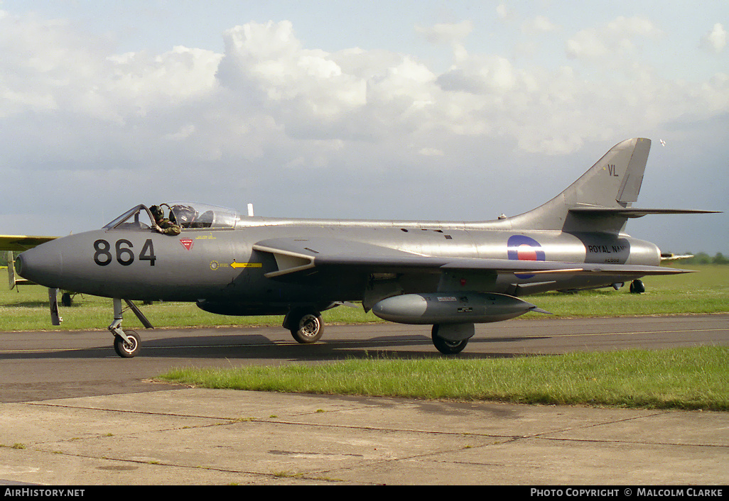 Aircraft Photo of G-BWGK / XE689 | Hawker Hunter GA11 | UK - Navy | AirHistory.net #98044