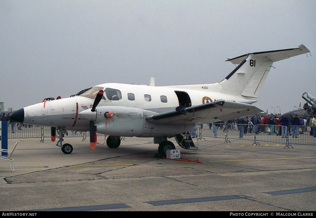 Aircraft Photo of 81 | Embraer EMB-121AN Xingu | France - Navy | AirHistory.net #98045