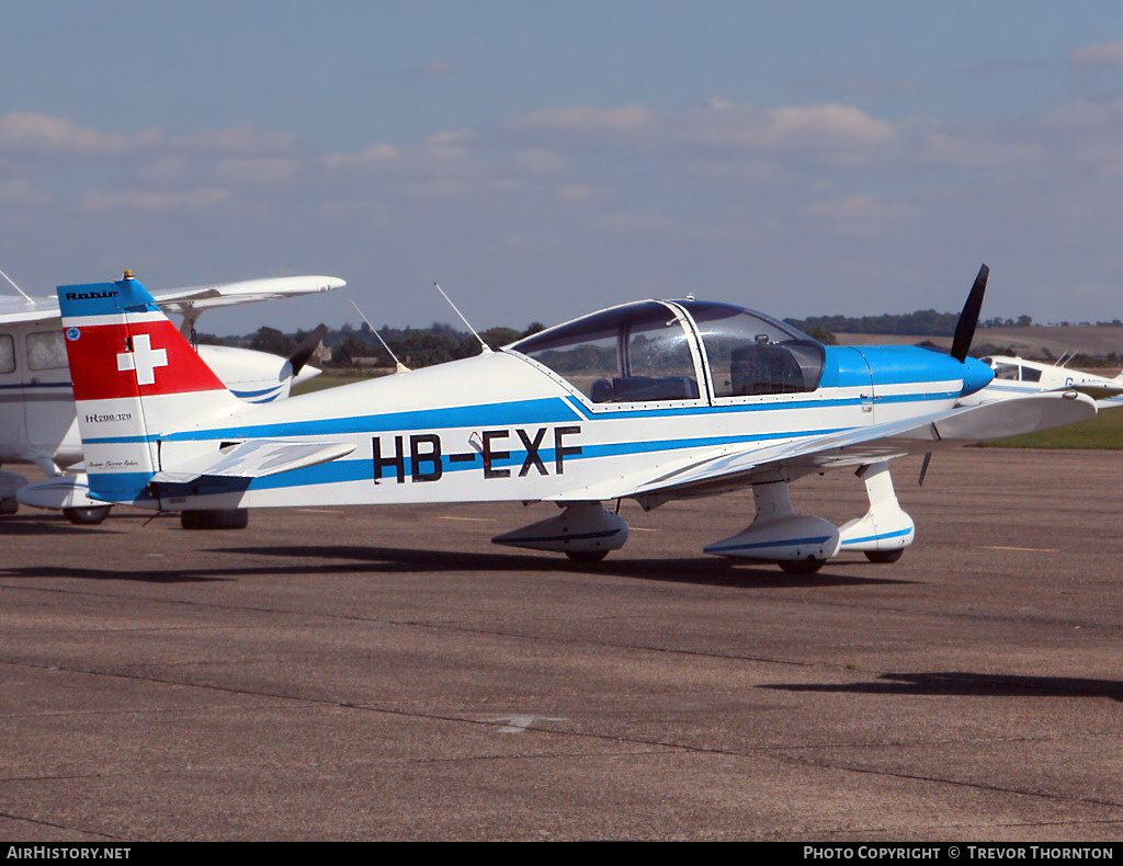 Aircraft Photo of HB-EXF | Robin HR-200-120B | AirHistory.net #98051
