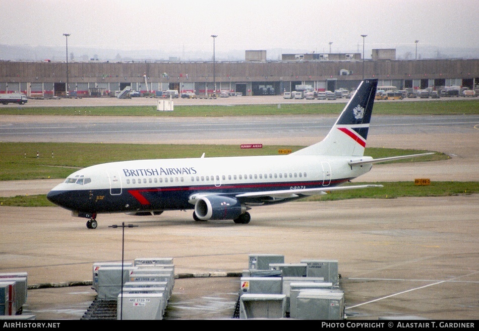Aircraft Photo of G-BOZA | Boeing 737-3L9 | British Airways | AirHistory.net #98055