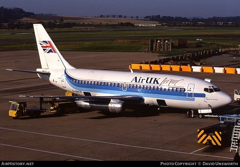 Aircraft Photo of G-BMOR | Boeing 737-2S3/Adv | Air UK Leisure | AirHistory.net #98056