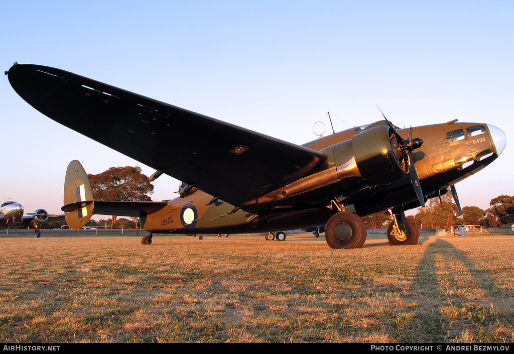 Aircraft Photo of VH-KOY / A16-211 | Lockheed 414 Hudson III | Australia - Air Force | AirHistory.net #98068