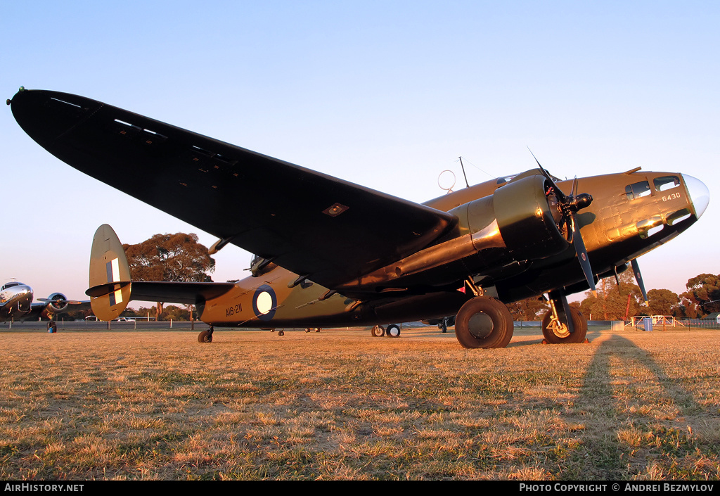 Aircraft Photo of VH-KOY / A16-211 | Lockheed 414 Hudson Mk.III | Australia - Air Force | AirHistory.net #98068