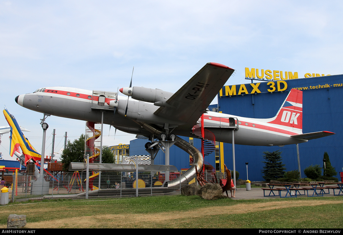 Aircraft Photo of OK-PAI | Ilyushin Il-18V | ČSA - Československé Aerolinie - Czechoslovak Airlines | AirHistory.net #98069