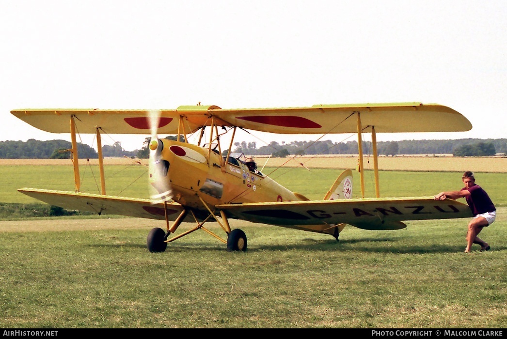 Aircraft Photo of G-ANZU | De Havilland D.H. 82A Tiger Moth II | AirHistory.net #98085