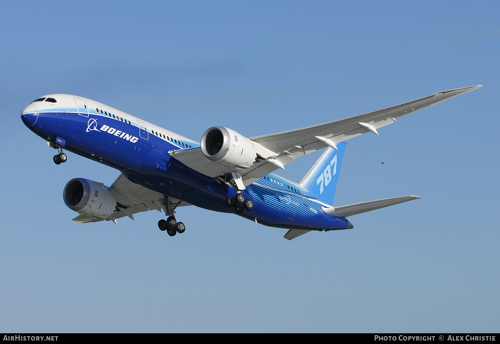 Aircraft Photo of N787BA | Boeing 787-8 Dreamliner | Boeing | AirHistory.net #98086