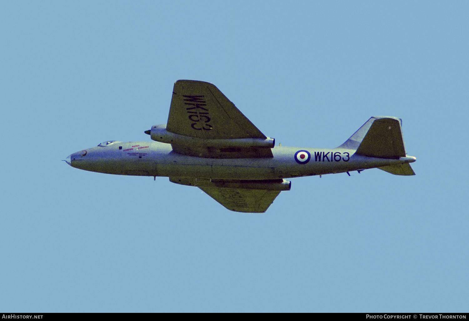 Aircraft Photo of G-BVWC / WK163 | English Electric Canberra B2/6 | UK - Air Force | AirHistory.net #98110