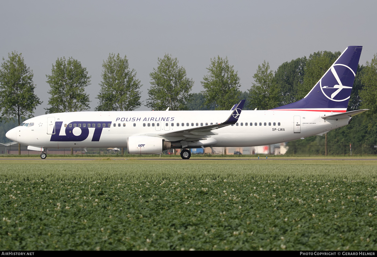Aircraft Photo of SP-LWA | Boeing 737-89P | LOT Polish Airlines - Polskie Linie Lotnicze | AirHistory.net #98112