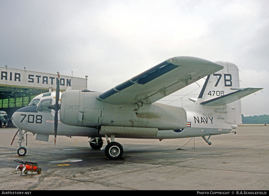 Aircraft Photo of 144708 / 4708 | Grumman US-2A Tracker | USA - Navy | AirHistory.net #98119