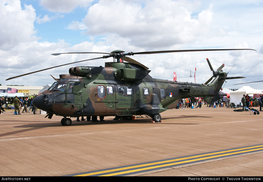 Aircraft Photo of S-419 | Eurocopter AS-532U2 Cougar Mk2 | Netherlands - Air Force | AirHistory.net #98135