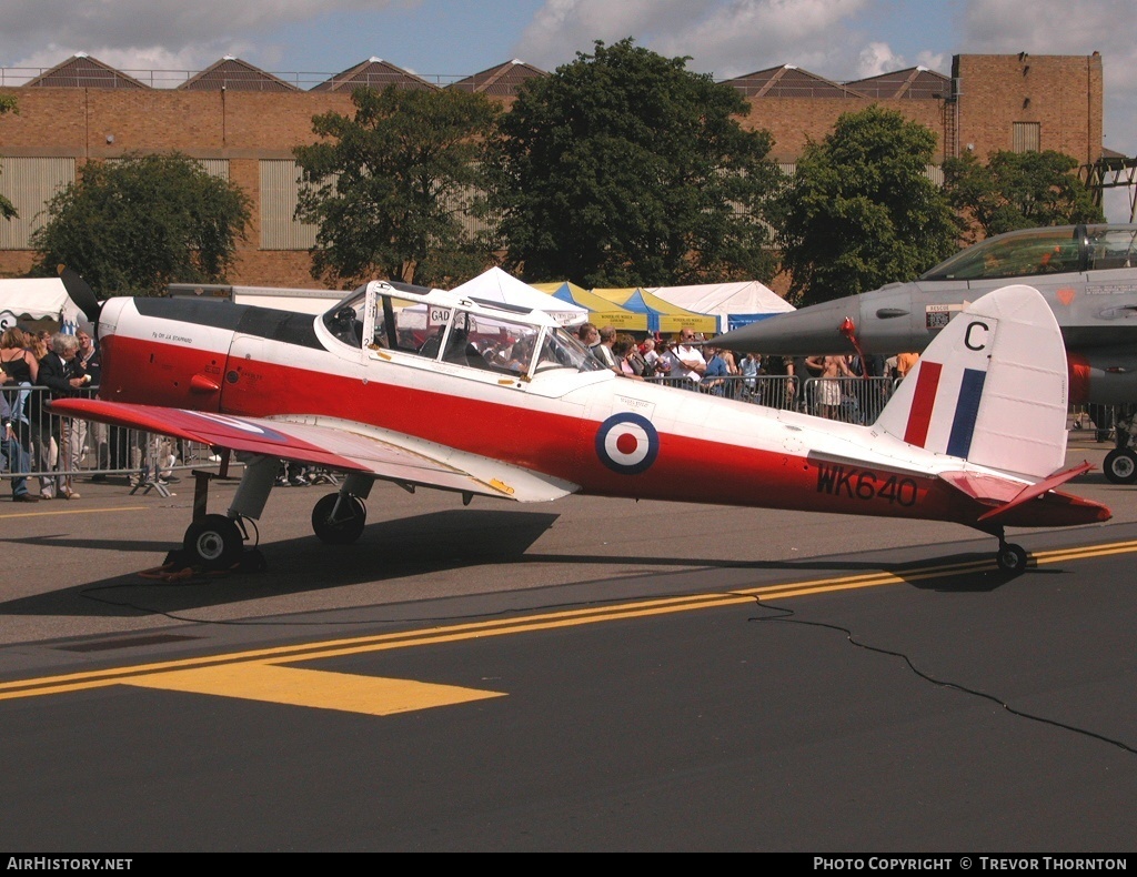 Aircraft Photo of G-BWUV / WK640 | De Havilland DHC-1 Chipmunk Mk22 | UK - Air Force | AirHistory.net #98138