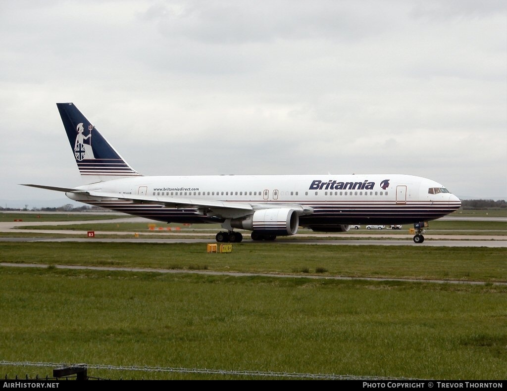 Aircraft Photo of G-BYAB | Boeing 767-204/ER | Britannia Airways | AirHistory.net #98140