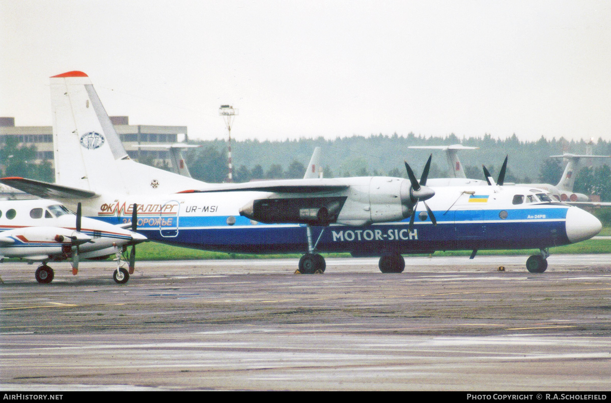 Aircraft Photo of UR-MSI | Antonov An-24RV | Motor Sich | AirHistory.net #98174