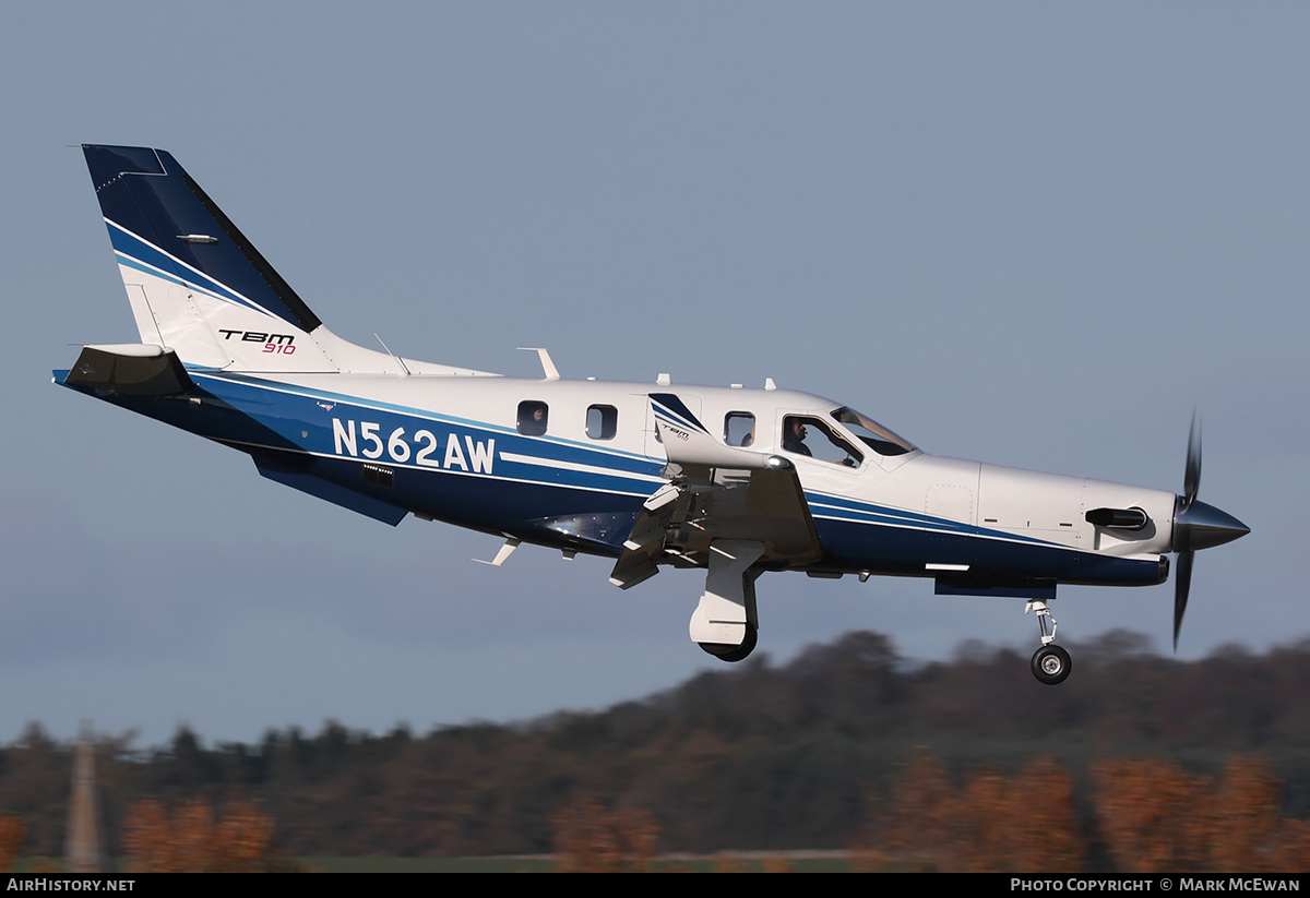 Aircraft Photo of N562AW | Socata TBM-930 (700N) | AirHistory.net #98198
