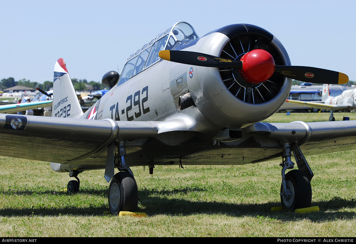 Aircraft Photo of N747JE / 93-292 | North American AT-6G Texan | USA - Air Force | AirHistory.net #98224