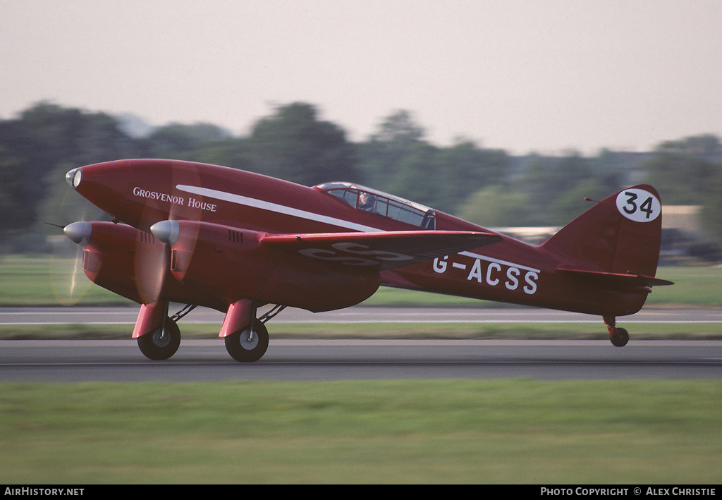 Aircraft Photo of G-ACSS | De Havilland D.H. 88 Comet | AirHistory.net #98235