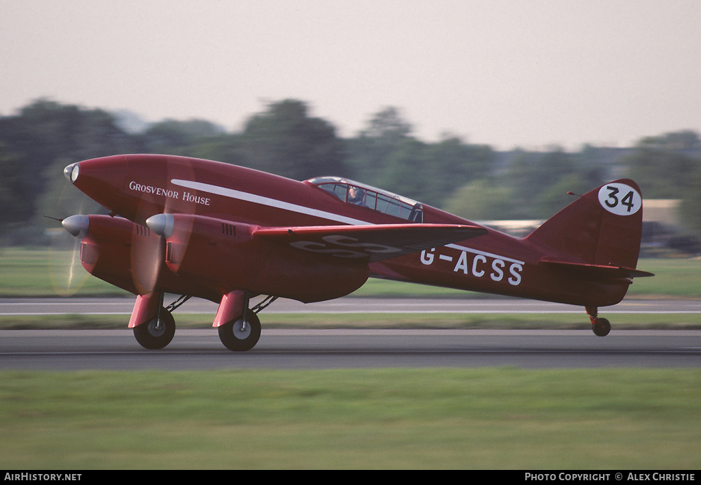 Aircraft Photo of G-ACSS | De Havilland D.H. 88 Comet | AirHistory.net #98235