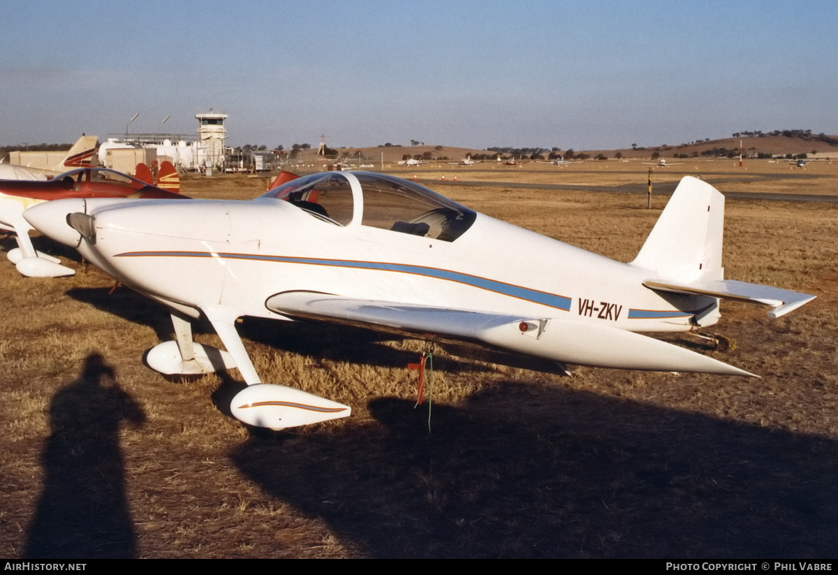 Aircraft Photo of VH-ZKV | Van's RV-6 | AirHistory.net #98260